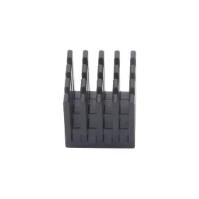 Dissipatore di calore in alluminio 15x15x15 mm con nastro