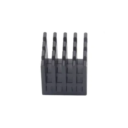 Dissipatore di calore in alluminio 15x15x15 mm con nastro