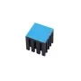 Dissipatore di calore in alluminio 15x15x15 mm con nastro