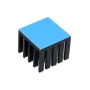Aluminum heat sink 20x20x16mm with hot melt adhesive tape