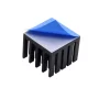 Aluminum heat sink 20x20x16mm with hot melt adhesive tape