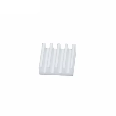 Dissipateur thermique aluminium 9x9x3mm, adhésif thermofusible