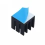 Dissipatore di calore in alluminio 12x12x12 mm nero