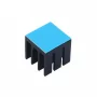 Disipador de calor de aluminio 12x12x12mm con cinta adhesiva