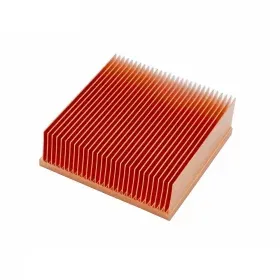 Dissipatore di calore in rame 60x60x20 mm, AMPUL.eu