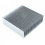 Aluminium heat sink 100x100x30mm, AMPUL.eu