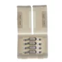 4-stifts koppling för LED-remsor, 10 mm