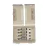 Koppling för LED-remsor, 4-stift, 10mm, AMPUL.eu