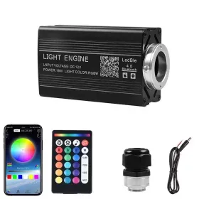 Source LED Starlight avec Bluetooth, RGBW 16W, AMPUL.eu