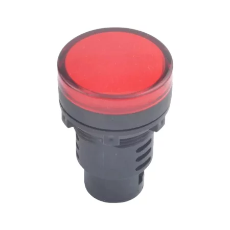 LED-indikator 36V, AD16-30D/S, för håldiameter 30mm, röd