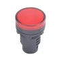 LED-indikator 36V, AD16-30D/S, for huldiameter 30mm, rød