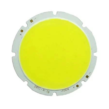 Diodo COB LED 20W, diametro 70 mm, AMPUL.eu