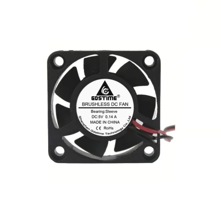 Wentylator 40x40x10mm, XH2.54, 5V DC, 2-pin