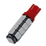 LED 17x 5050 SMD T10 W5W Rojo, 12V, ángulo 360º