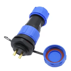 SP2110/SP2112 montat pe panou, conector de cablu rezistent la