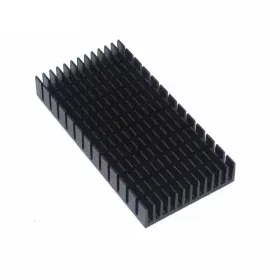 Dissipatore di calore in alluminio 80x40x11 mm con nastro