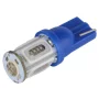 LED 5x COB socket T10, W5W - Azul, AMPUL.eu