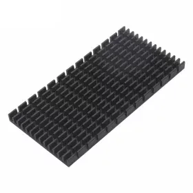 Dissipatore di calore in alluminio 80x40x5mm con nastro adesivo
