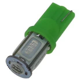 LED 5x COB socket T10, W5W - Verde, AMPUL.eu