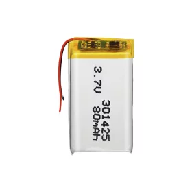 Bateria Li-Pol 80mAh, 3.7V, 301425, AMPUL.eu