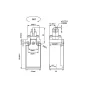 Interrupteur fin de course CLS-102 avec rouleau 90°, IP65