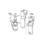 Endschalter CLS-121M mit Arm und Rolle, IP65, Industrie
