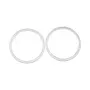 COB LED Ring Diffusers, 110mm Diameter - Pair