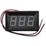 Digitalni voltmeter 3,2 V - 30 V, rdeča osvetlitev, AMPUL.eu
