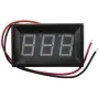 Digital voltmeter 3,2V - 30V, green backlight, AMPUL.eu