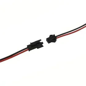 Verbindungsstecker mit Adern JST SM 2-polig, 10cm, AMPUL.eu