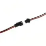 A set of connecting connectors suitable for LED strips and other LED lighting.