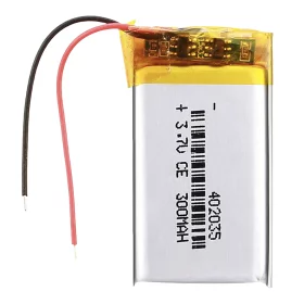 Li-Pol akkumulátor 300mAh, 3,7V, 402035, AMPUL.eu