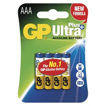 Piles AAA - Lot de 40, GP Ultra Plus, Batteries Alcalines AAA LR03 1,5v -  Longue durée et puissantes