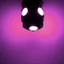 LED 5x 5050 SMD T10, W5W pysäköintilamppu vaaleanpunainen