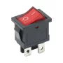 Podsvícený obdélníkový kolébkový vypínač KCD1 250V