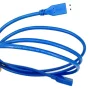 Cablu prelungitor USB 3.0, 1,5 metri, AMPUL.eu