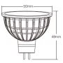 Bec LED MiBoxer MR16 RGB+CCT, control Wi-Fi 2.4GHz, 4W