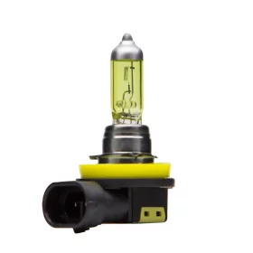Halogenová žárovka s paticí H8, 35W, 12V - Žlutá 3000K, AMPUL.eu