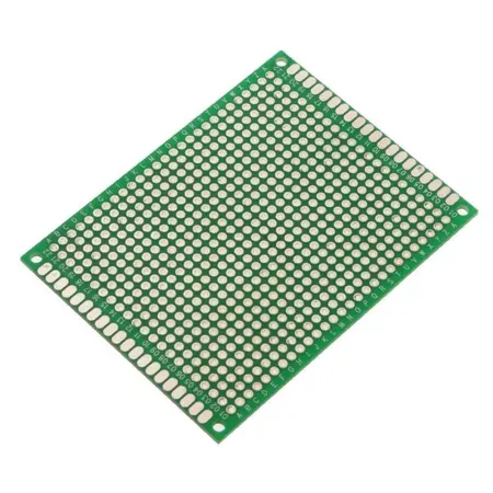 PCB prototípus DIY, 60x80mm, AMPUL.eu