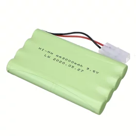 Ni-MH battery 3000mAh, 9.6V, TAMIYA connector, AMPUL.eu