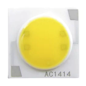COB LED-diod med keramiskt kretskort, 3W, AC 220-240V, 300lm