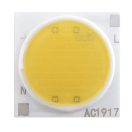 Výkonná COB LED dioda s keramickou PCB 12W 220-240V