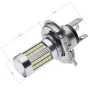H4 66x SMD 3030 LED, 6V, Weiß, Glühbirne für Scheinwerfer