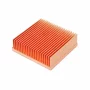 Refrigerador universal de cobre de tamaño 30x30x11mm.