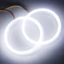COB LED kroužky průměr 80mm duální barva bílá žlutá