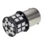 BA15S LED 6V Czerwona, 30x SMD 5050, odwrotna polaryzacja