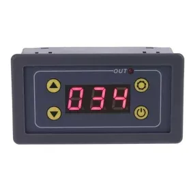 Digitaalinen aikaviivemoduuli 0.1s - 16 tuntia, 24V, AMPUL.eu