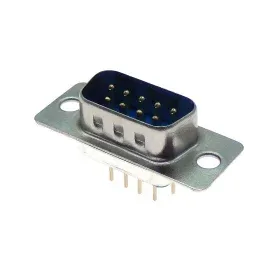 D-SUB DB9 (DE9) Dugasz, 9-Pin Aljzat