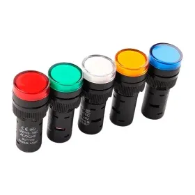 LED indicator light 48V, AD16-16C, for hole diameter 16mm