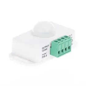 Czujnik PIR-8 12V/24V, biały, AMPUL.eu